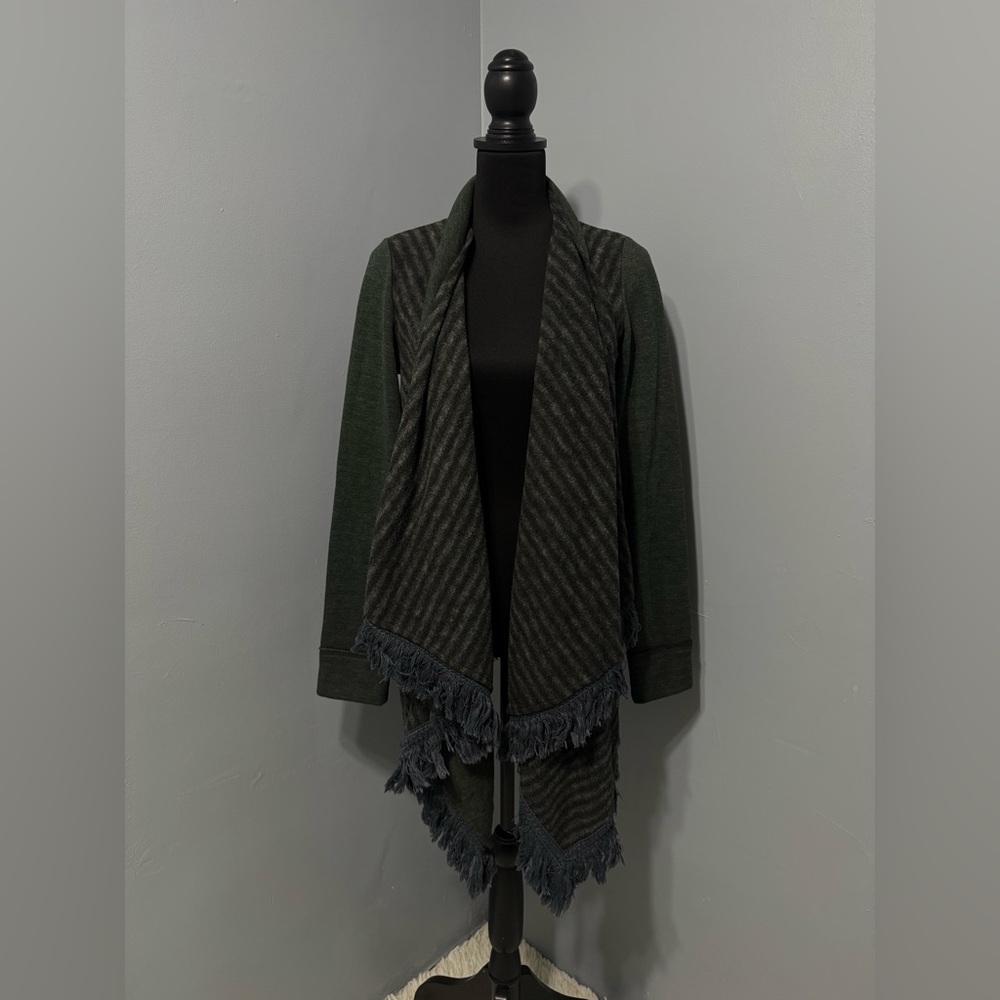 Saturday Sunday by Anthropologie Elise Blanket‎ Cardigan Women’s Size Medium - Picture 4 of 12
